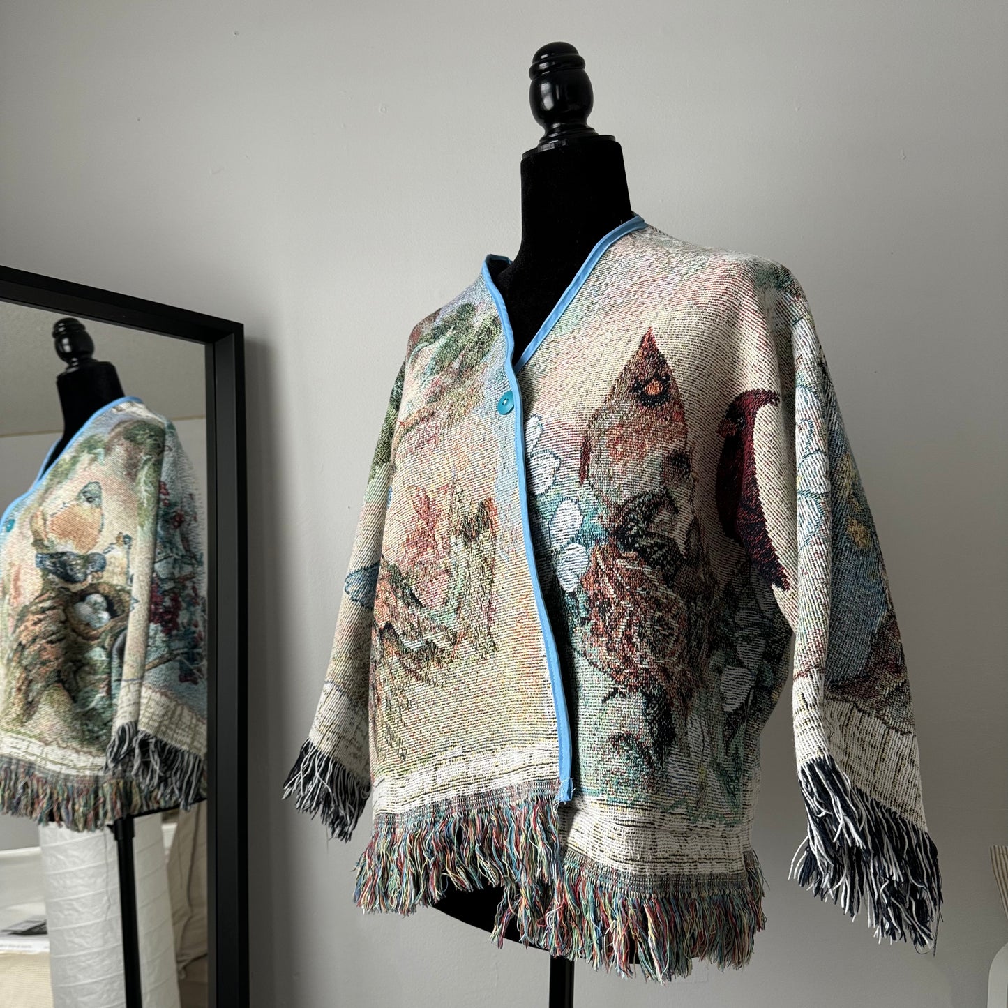The Blanket Cardigan - Birds of a Feather