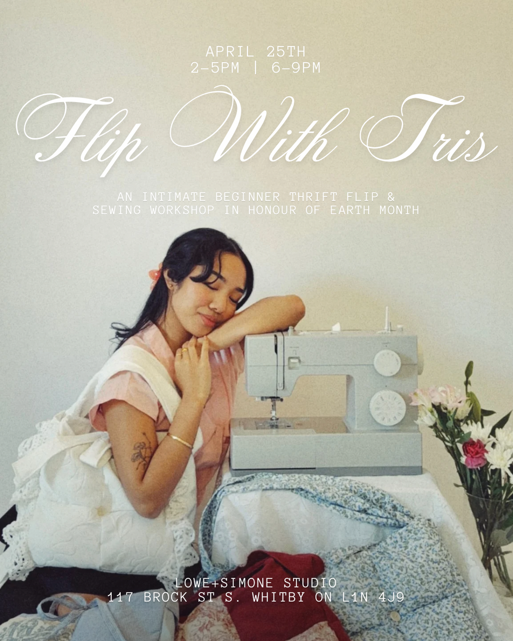 *SOLD OUT* Flip With Tris: A Beginner Thrift Flip + Upcycling Workshop