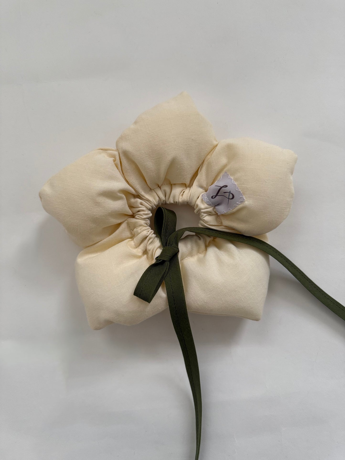 The Sampaguita Scrunchie - Butter Yellow