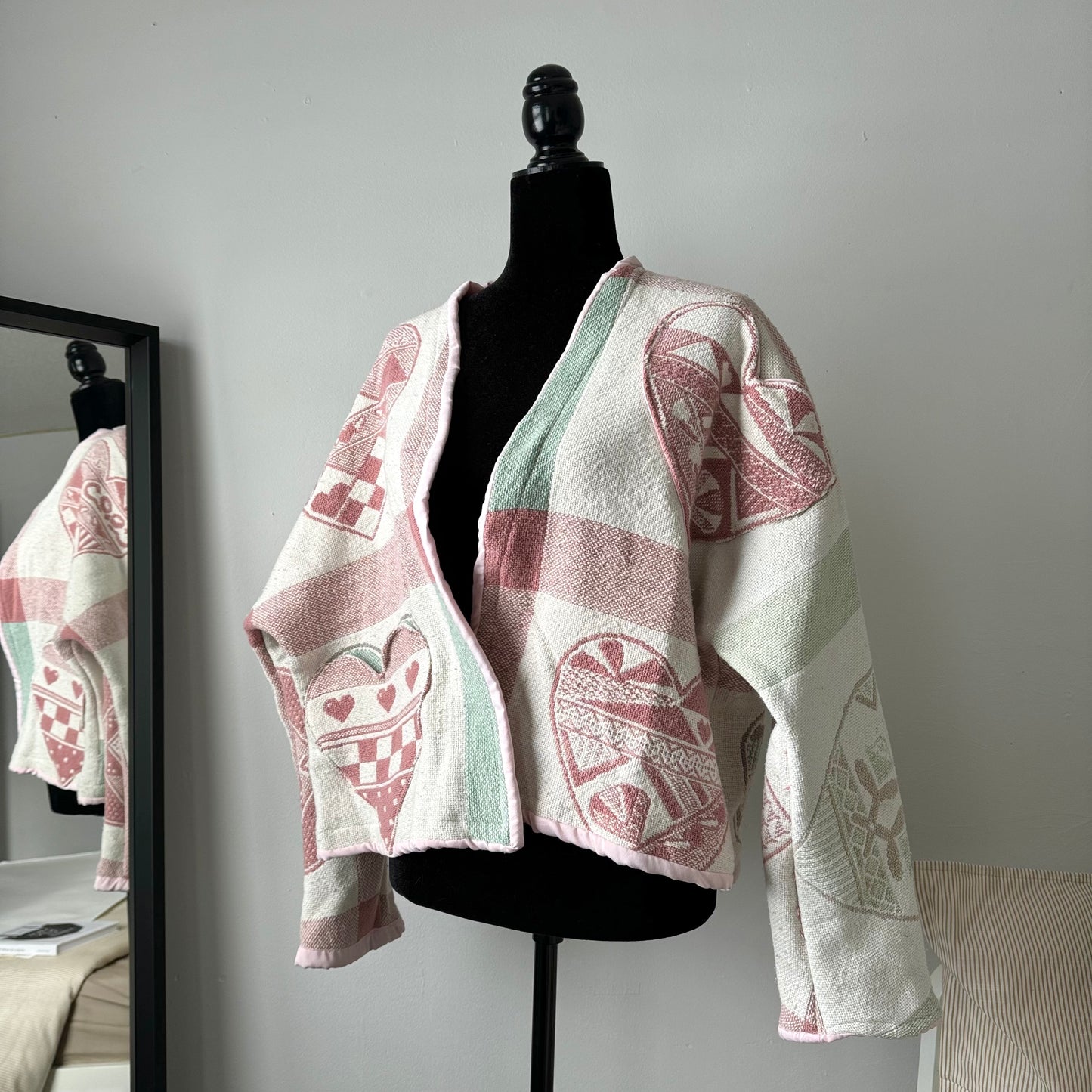 The Blanket Cardigan - Hearts