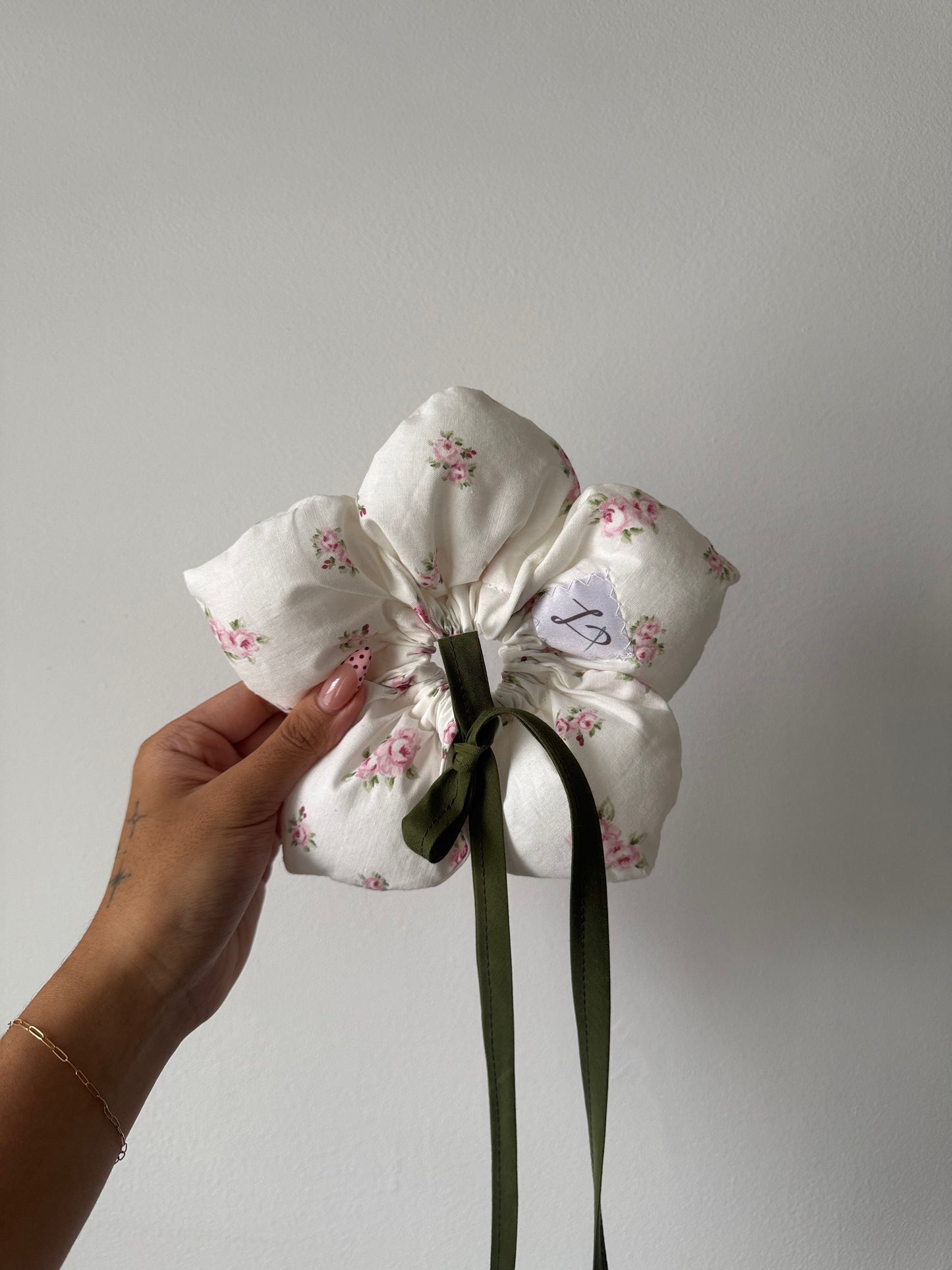 The Sampaguita Scrunchie - Pink Peony Club