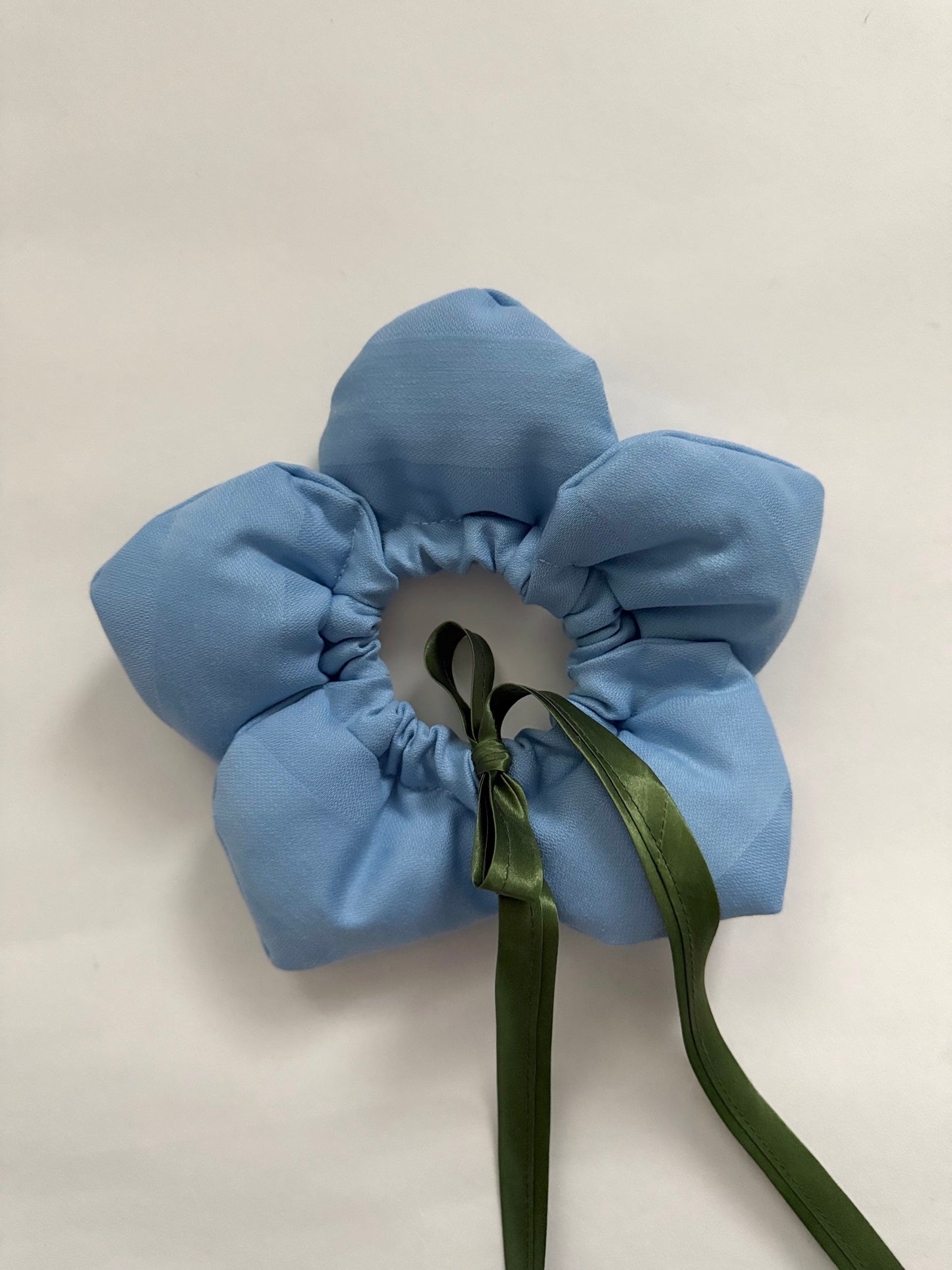 The Sampaguita Scrunchie - Blue