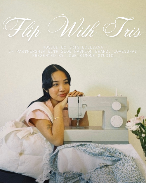 *SOLD OUT* Flip With Tris: A Beginner Thrift Flip + Upcycling Workshop